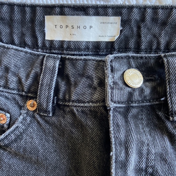 Black Jean Shorts - Picture 3 of 5